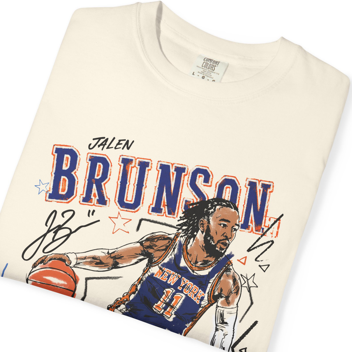 JALEN BRUNSON SKETCH TEE