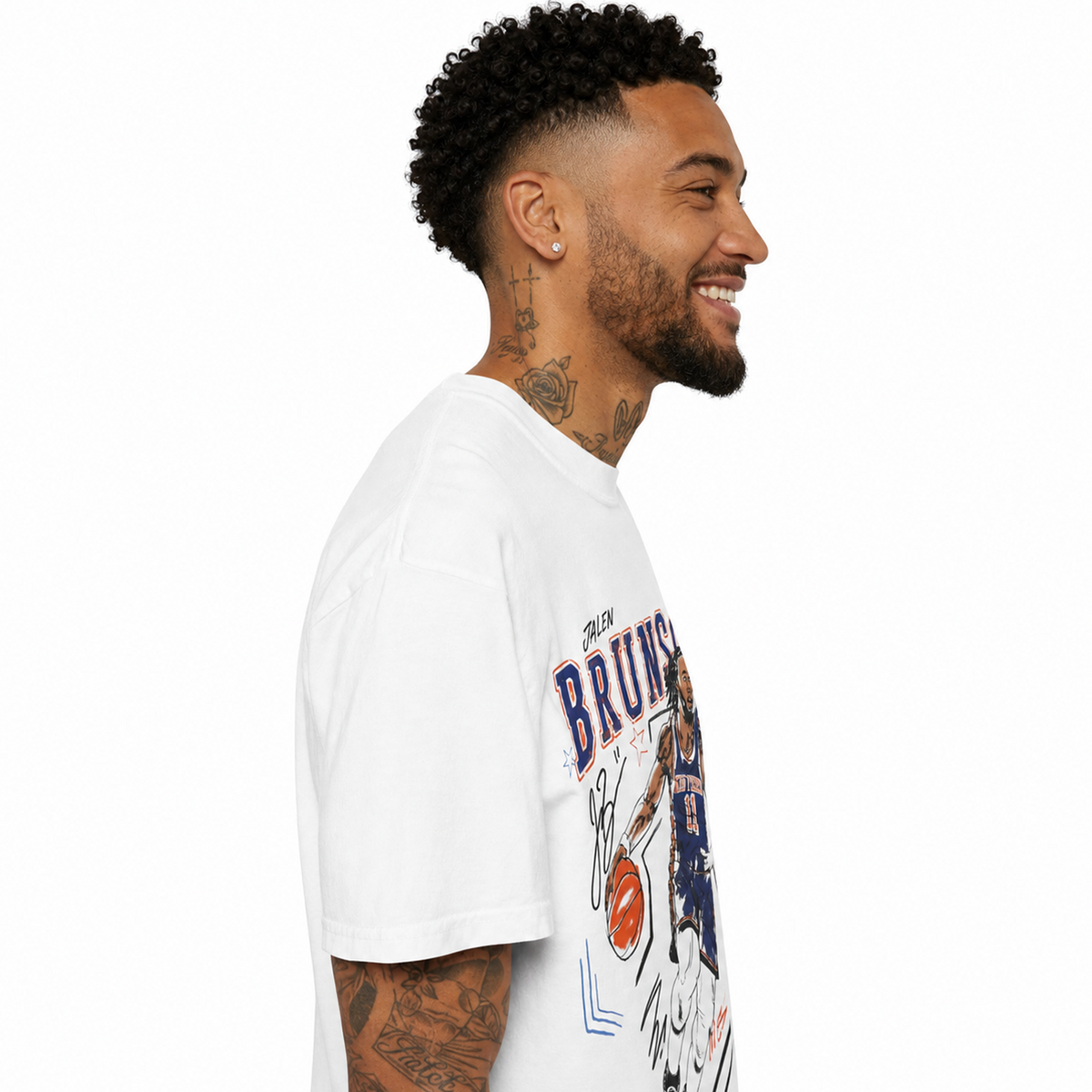 JALEN BRUNSON SKETCH TEE