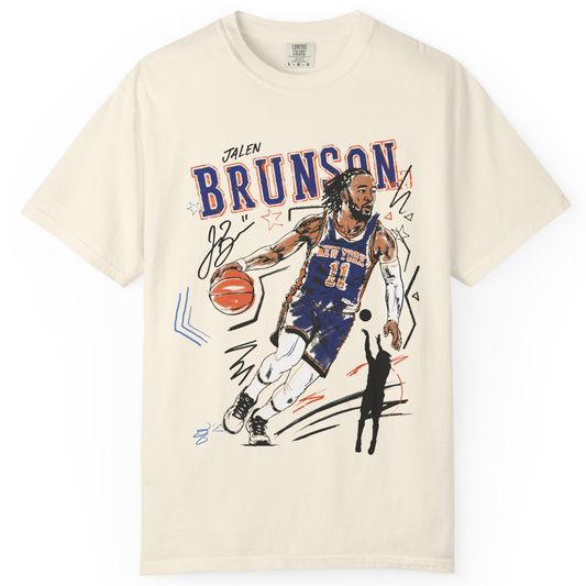 JALEN BRUNSON SKETCH TEE