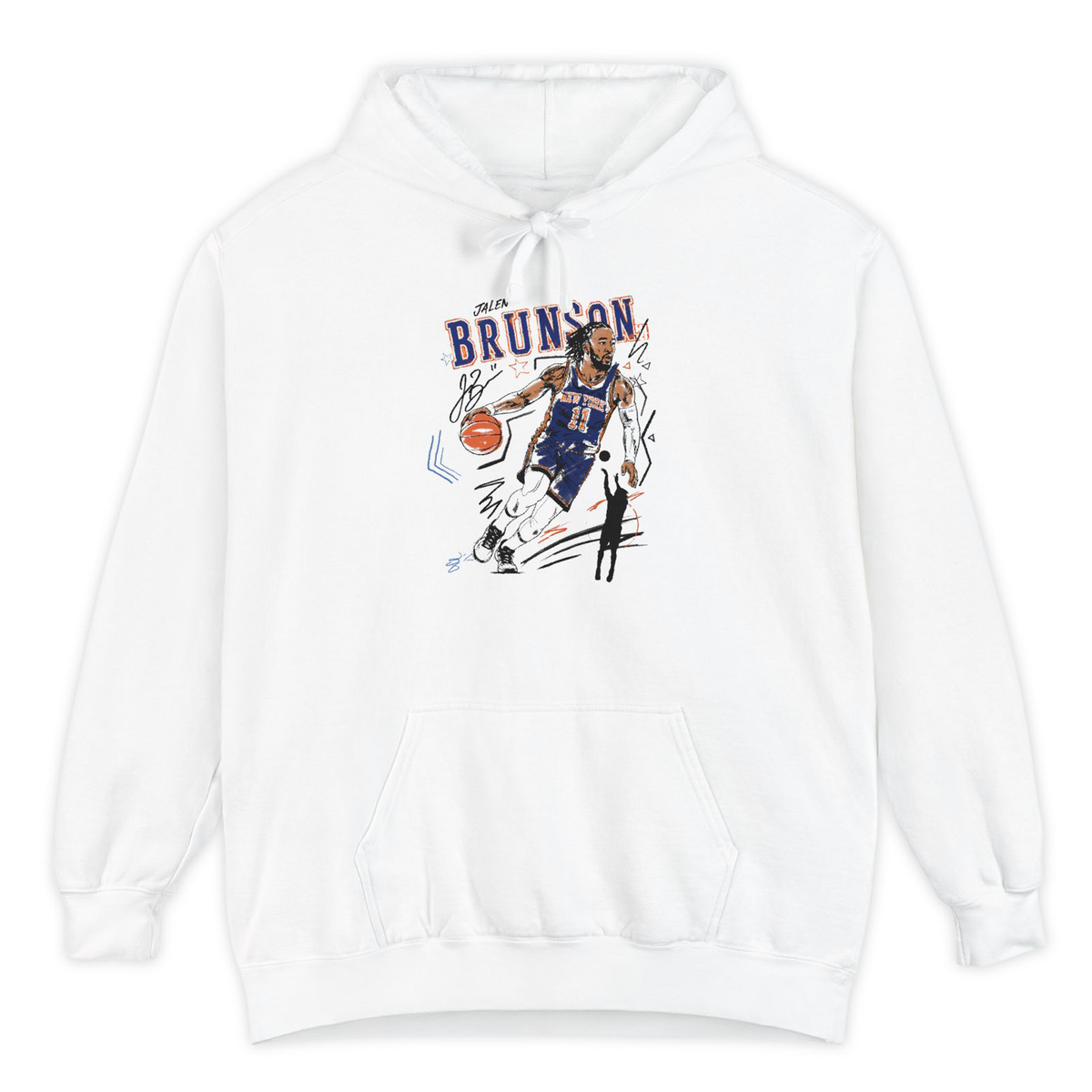 JALEN BRUNSON SKETCH HOODIE