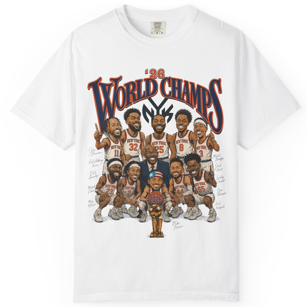 NEW YORK KNICKS 2026 CHAMPIONSHIP TEE